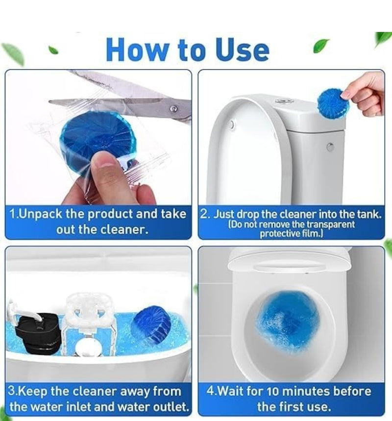 Blue Bubble Toilet Bowl Cleaner