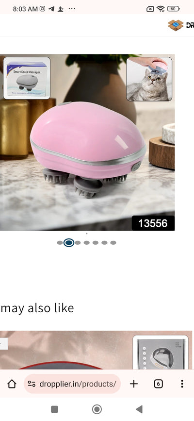 Smart Electric Scalp Massager